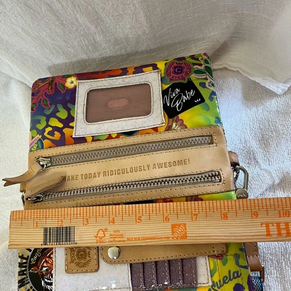 Consuela Multicolor Clutch Wristlet - Picture 10 of 10